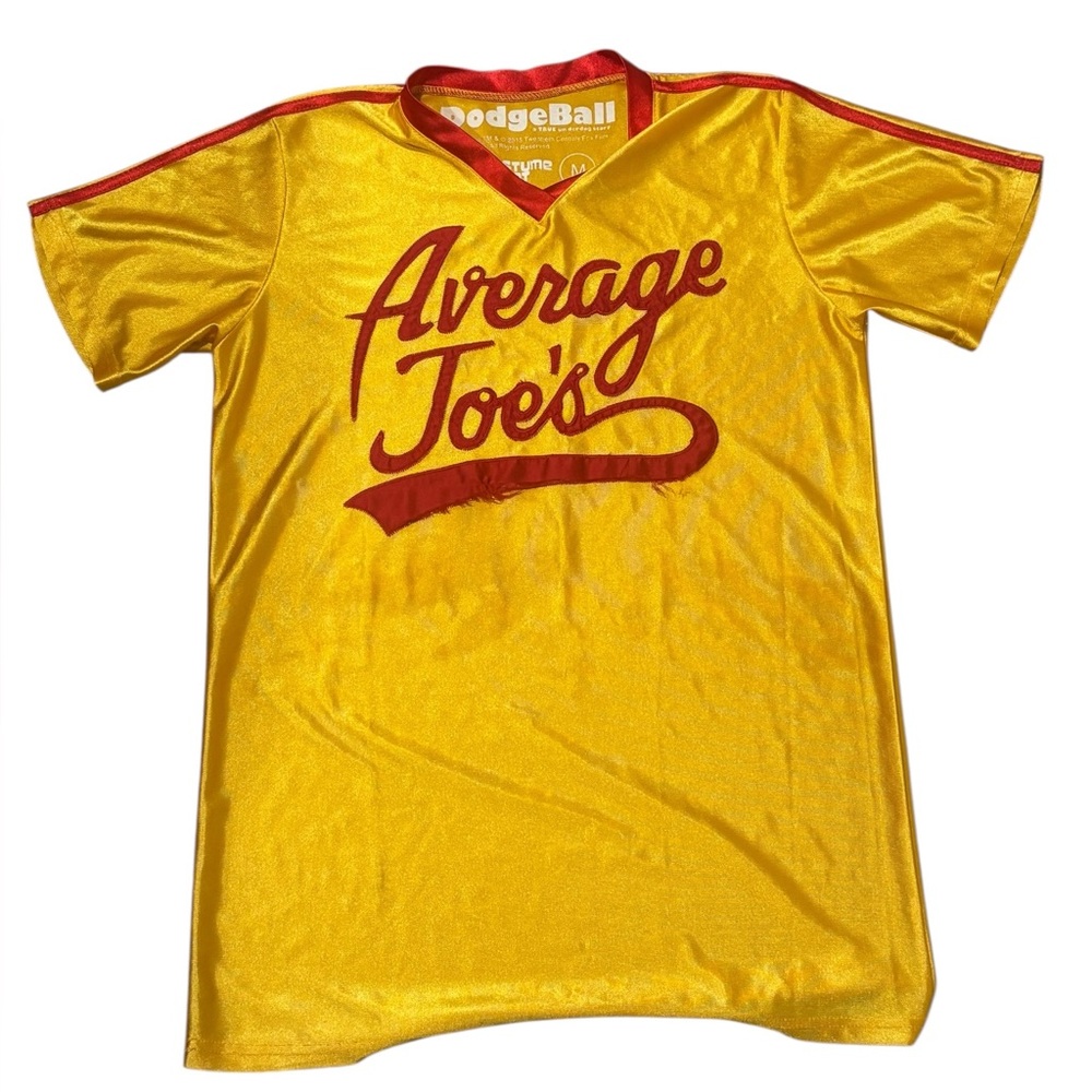 Average Joe's Men’s Dodgeball Halloween Costume Jersey Size Medium Used